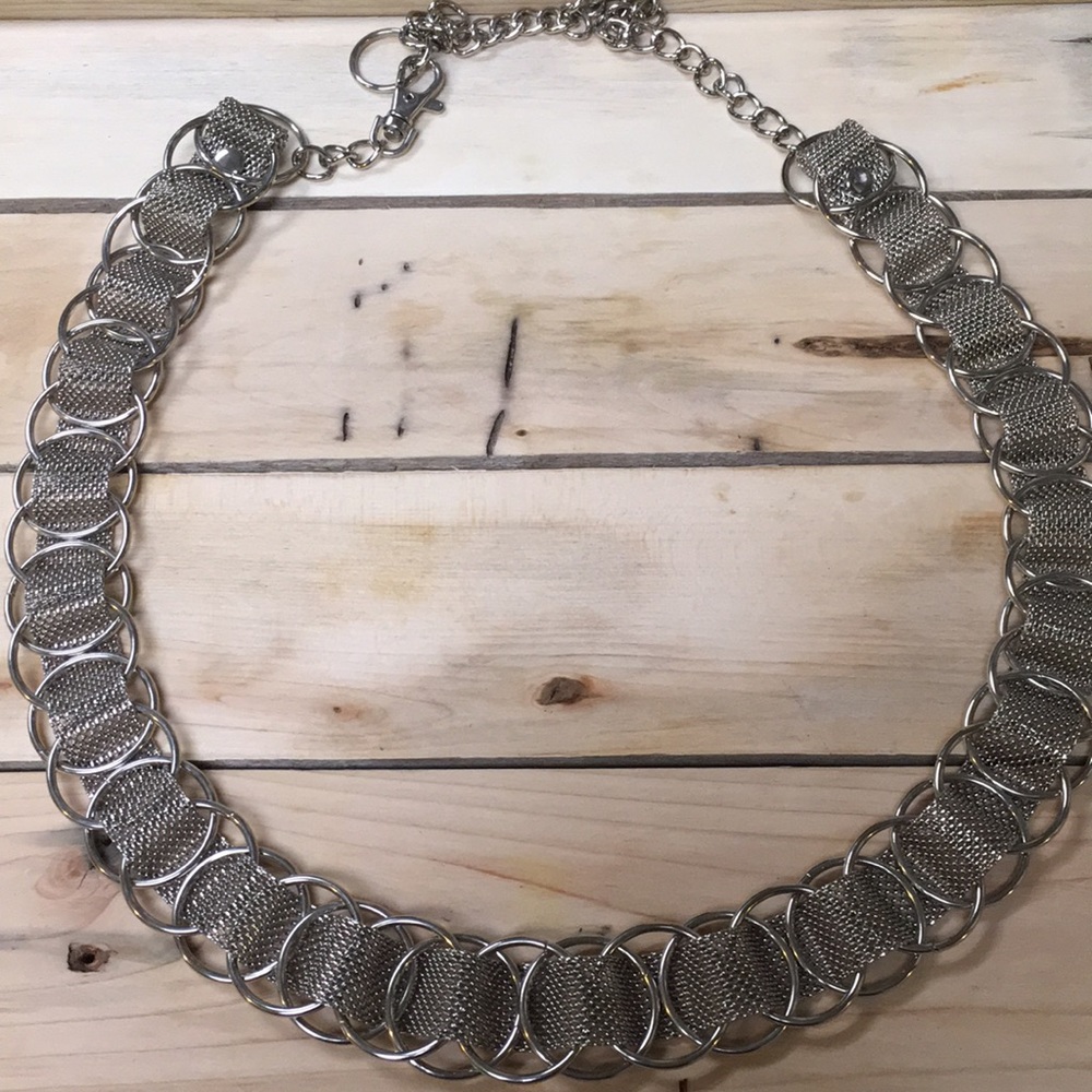 Silver belt